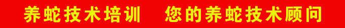 養蛇技術培訓